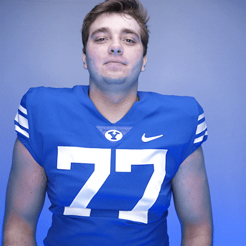 Byu Football Sport GIF by BYU Cougars