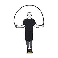 JLFITNESSMIAMI fitness cardio jump rope jlfitnessmiami Sticker