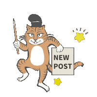 News New Post Sticker
