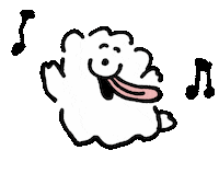 Happy Dog Sticker