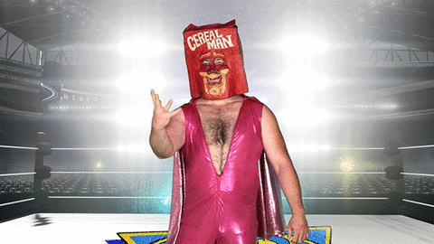 cereal man facepalm GIF by Wrestling Pro Wrestling