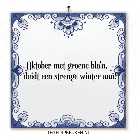 Winter Verandering GIF by Tegelspreuken.nl