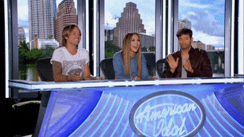 jennifer lopez idol judges GIF by American Idol