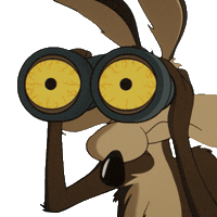 Hungry Looney Tunes Sticker by Coyote vs. ACME