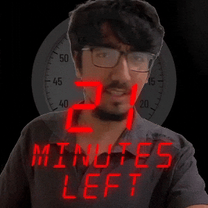 21 minutes left