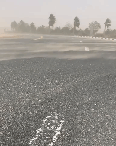 Dust Storm Rages Across Swaths of United Arab Emirates