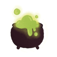 Halloween Caldero Sticker by Delibarrasmx