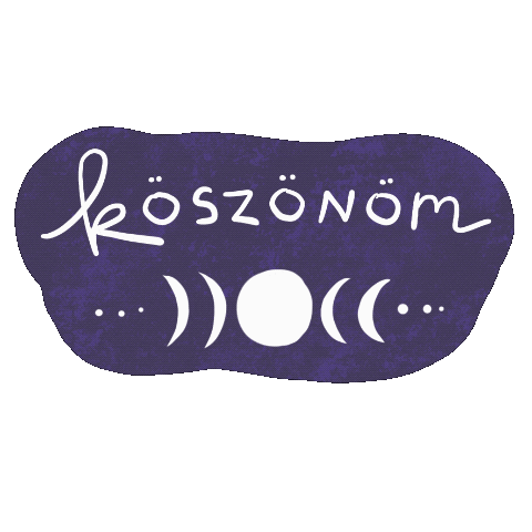 Hold Koszonom Sticker by TOrZoNBorZ