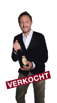 Champagne Immo Sticker by Hillewaere