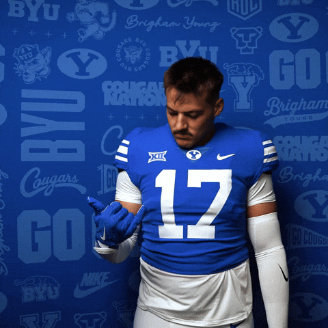 College Football Go Cougs GIF by BYU Cougars