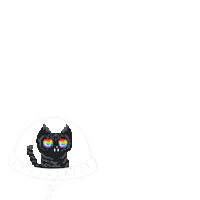 Art Cat Sticker
