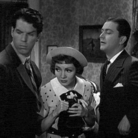nessieellizabeth claudette colbert fred macmurray robert young the bride comes home GIF