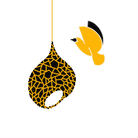 CreatEVEdesign animal fly feathers migration Sticker