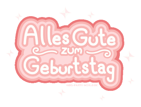 KidsPartyWorld giphyupload geburtstag alles gute zum geburtstag geburtstagskind Sticker