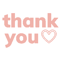 Heart Thank You Sticker by WatsonsPH