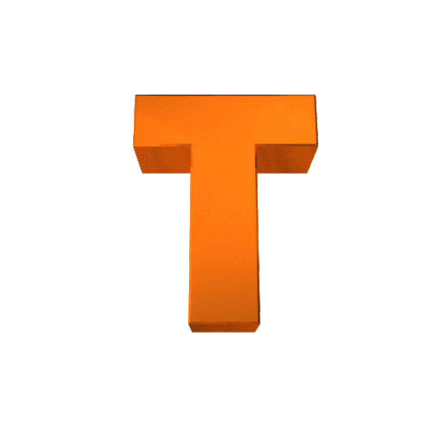 Alphabet T Sticker by ratedglobal