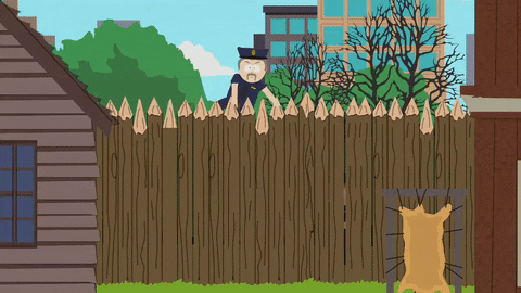 police jumping GIF by South Park 