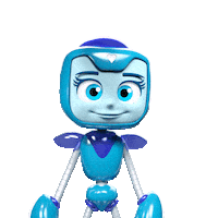 Thanks Thank You Sticker by Blue Studios