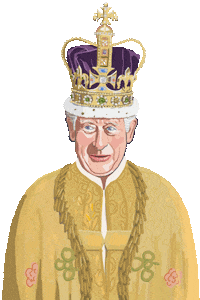 London Party Sticker by Kretzer Visuelles