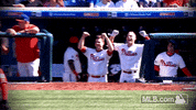 cheer joseph GIF by MLB