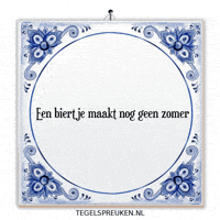 Bier Wijsheid GIF by Tegelspreuken.nl