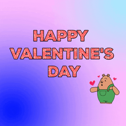 Valentines Day Flirting GIF