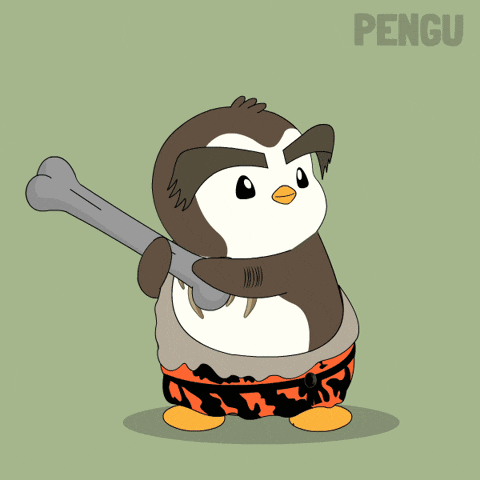 Penguin Spin GIF by Pudgy Penguins