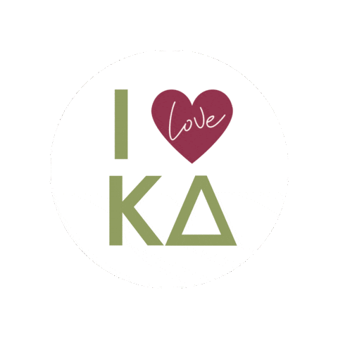 Kd Sticker by Kappa Delta
