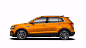 Kushaq Honey Orange GIF by Škoda Global