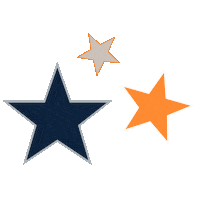 Midland University Star Sticker by Midland Marketing