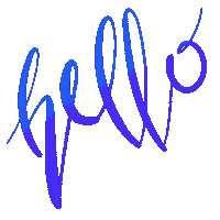 Colors Hello Sticker