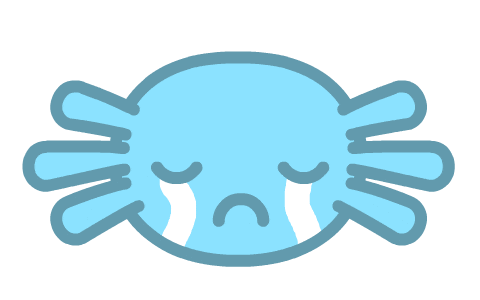 Sad Cry Sticker