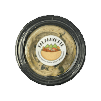 Hummus Falafel Sticker by Falafayette