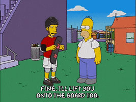 happy homer simpson GIF