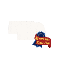 nestatefair fair nebraska huskers statefair Sticker