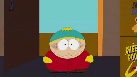 eric cartman walk GIF by South Park 