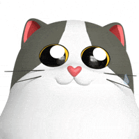 Scared Tuxedo GIF by Liberty Cats Emojis