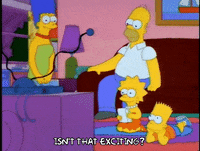 Happy Season 4 GIF by The Simpsons