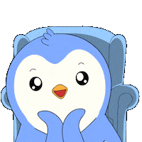 Penguin Wow Sticker by Pudgy Penguins