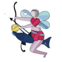 Dolphin Harpoon Sticker