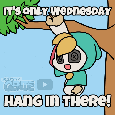 Dont Give Up Hang In There GIF by Christophers Genie