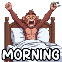 Good Morning Yawn Sticker by VeeFriends