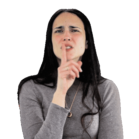 Say No More Shut Up Sticker by Originals