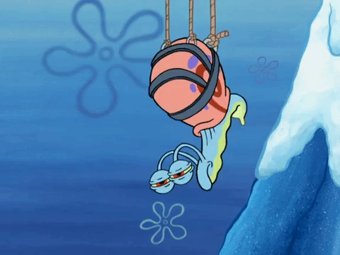 season 8 frozen face-off GIF by SpongeBob SquarePants