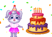 Happy Birthday Sticker by Lucas and Friends by RV AppStudios