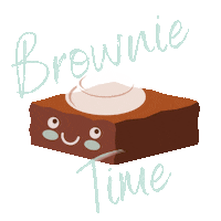 Brownie Sticker by 180 Cakes AU