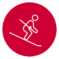 Ski Sticker by maiersports