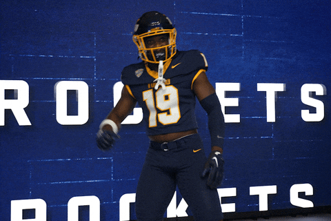 Lets Go Celebration GIF by Toledo Rockets