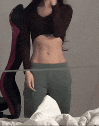 Cute Girl Twitch GIF