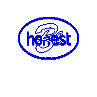 Psugd Be Honest Sticker by Portland State Graphic Design